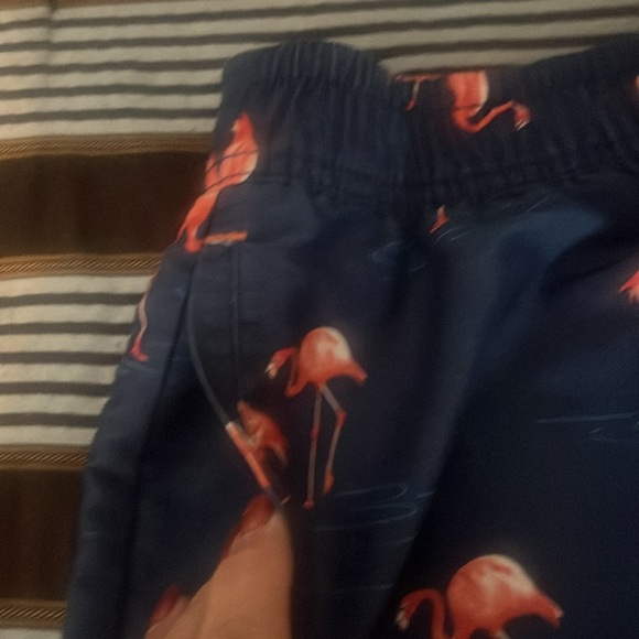 Sperry Navy Blue Flamingo Print Shorts - Picture 5 of 5